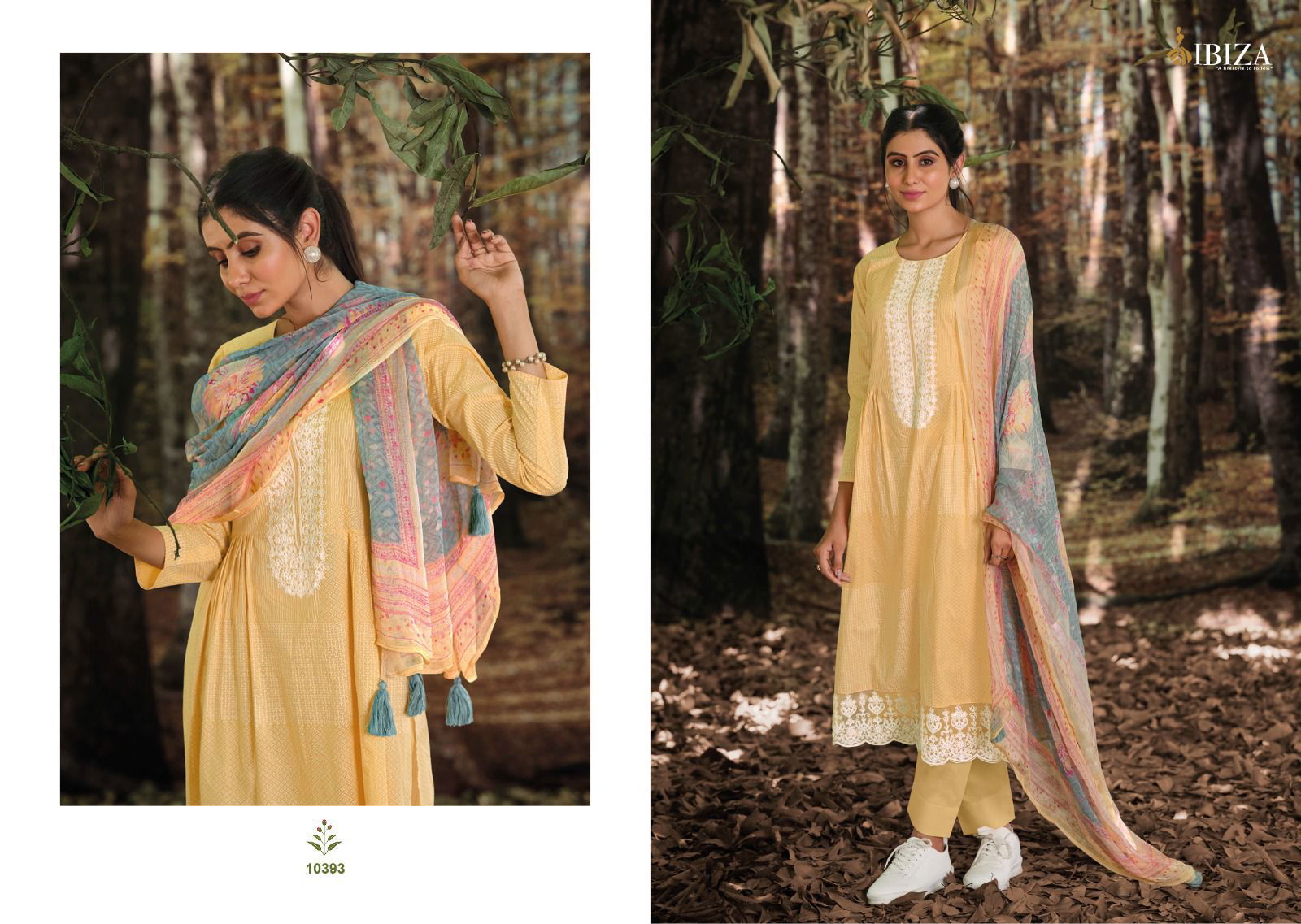 Tiara By Ibiza 10391-10398 Cotton Salwar Suits Catalog